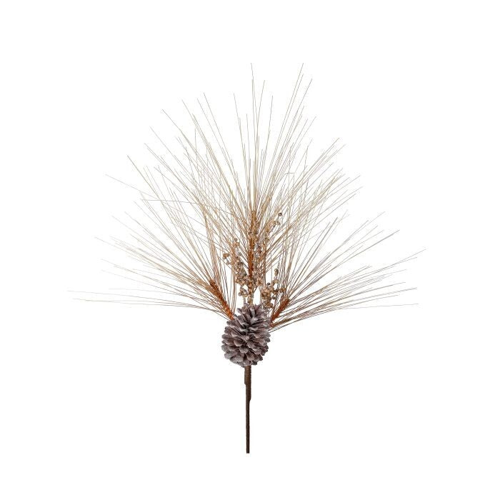 24" Uv Longleaf Vintage Pine Spray W/Cone