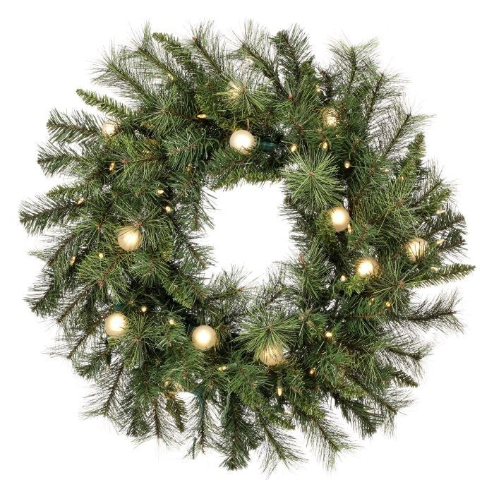 30" Led Twinkle Belgium Wreath 50L+14G40