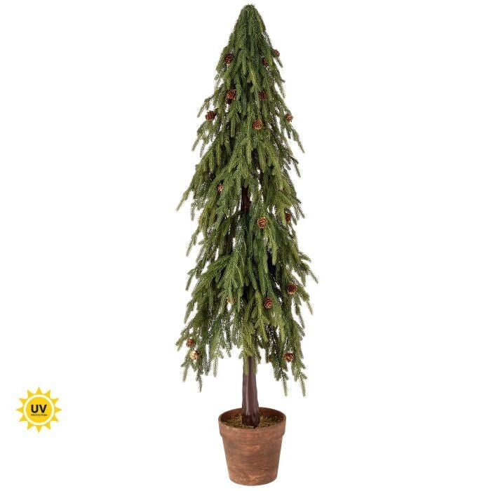 48" Uv Potted Soft Touch Norfolk Pine Tree99T