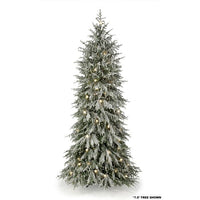 9'Microled Snowynorfolk Tree 72