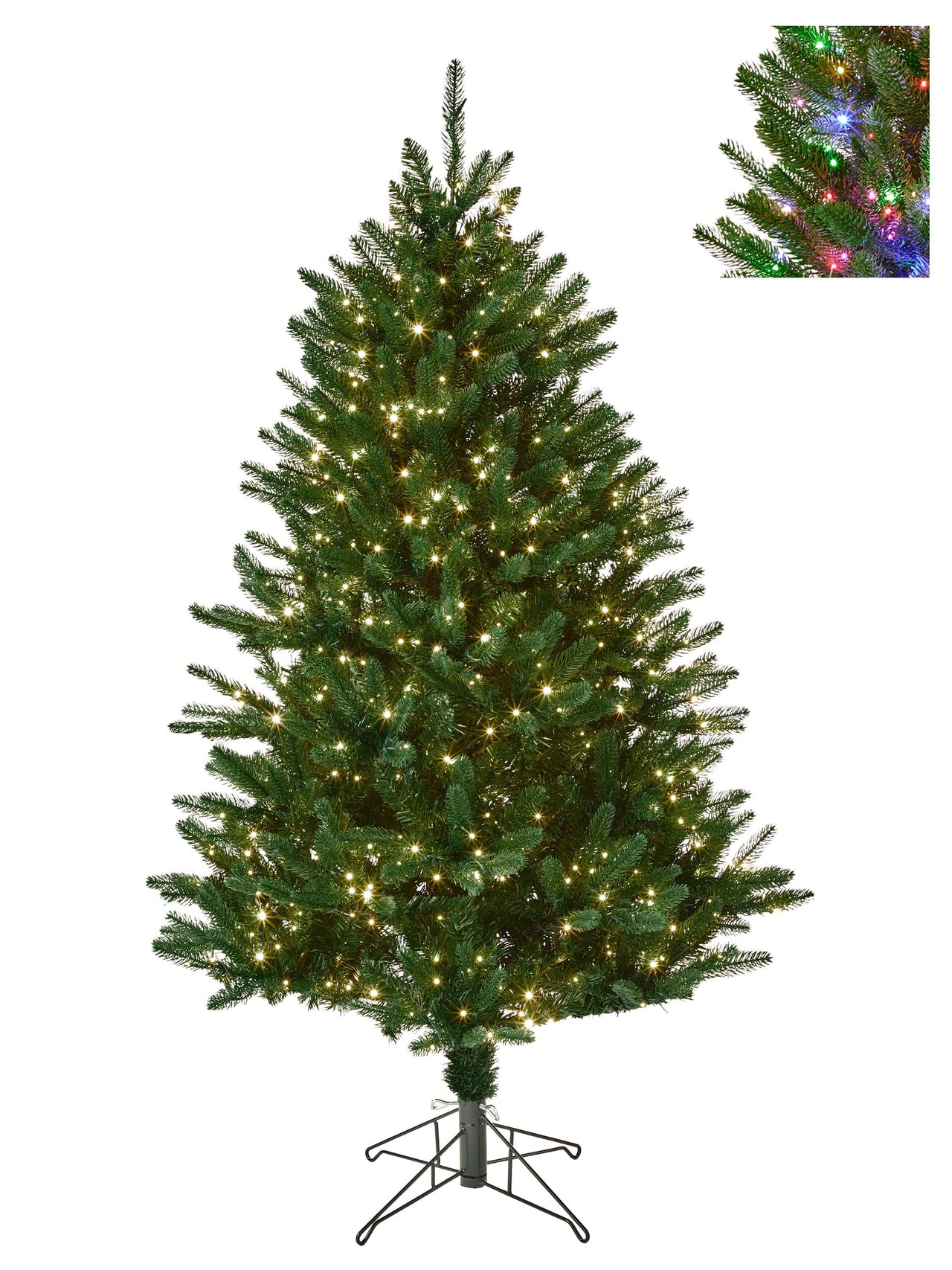 6.5'Dual3Mmled Royal Fir Treex1383T 48"D1050L