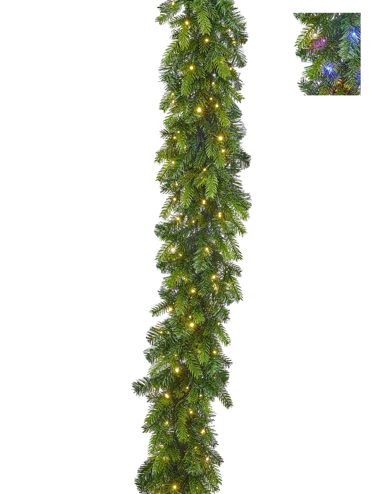 6'X14"Dual3Mmled Windsor Sp Garlandx378T150L