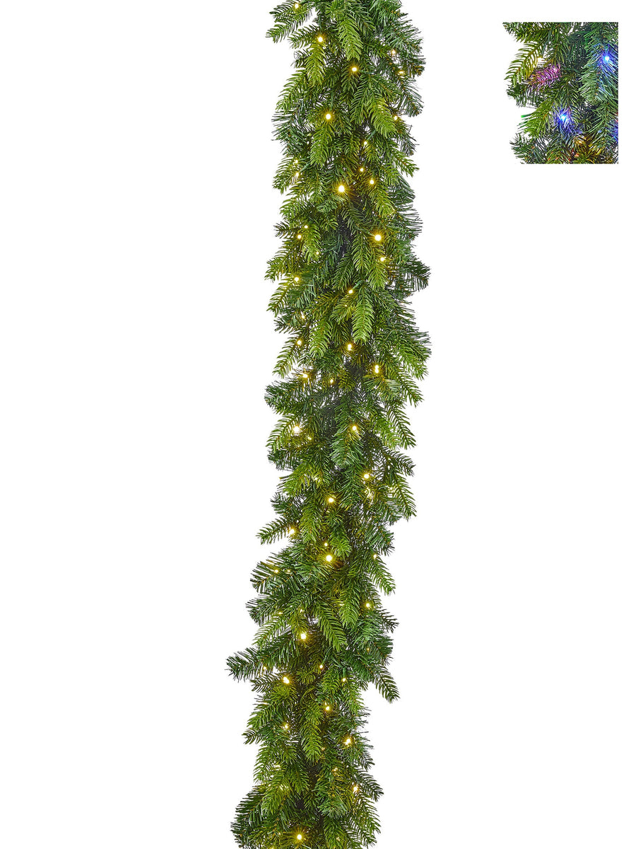 6'X14"Dual3Mmled Windsor Sp Garlandx378T150L