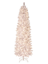 9'Led Pencil Snowball Sprc Treex1502T35
