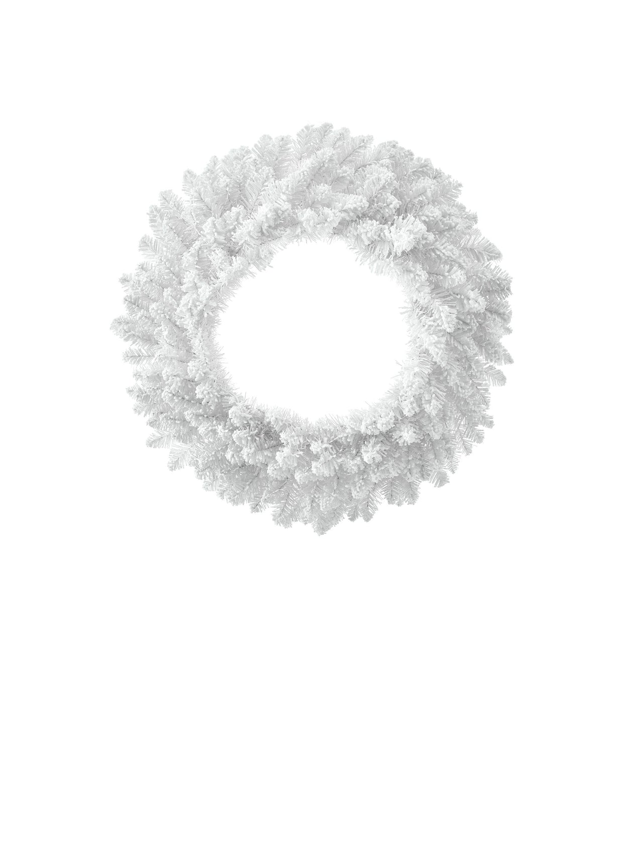 24" Snowball Spruce Wreath X220T