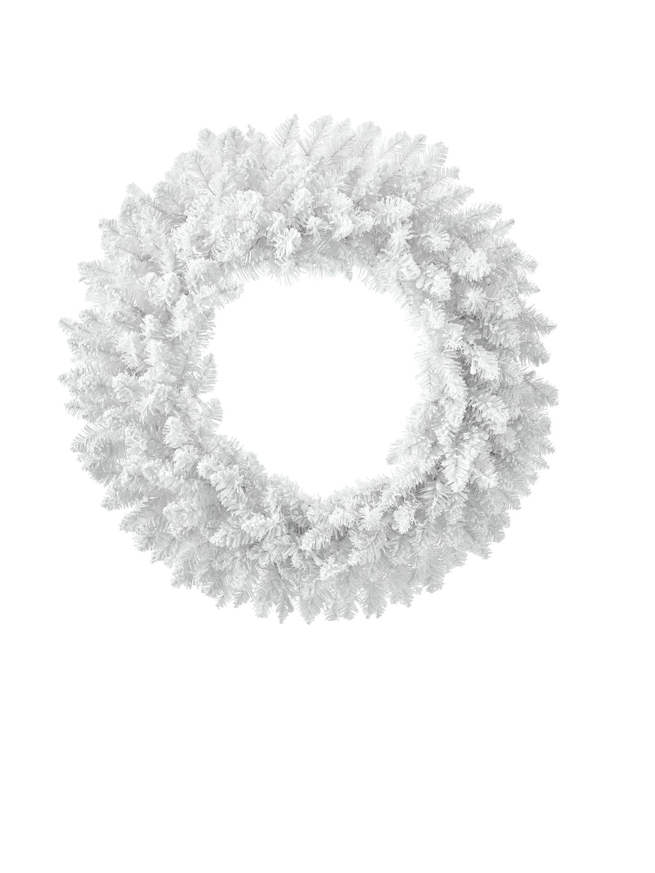 30" Snowball Spruce Wreath X300T