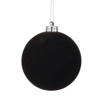 120Mm Vp Flocked Ball Ornament Bx/3