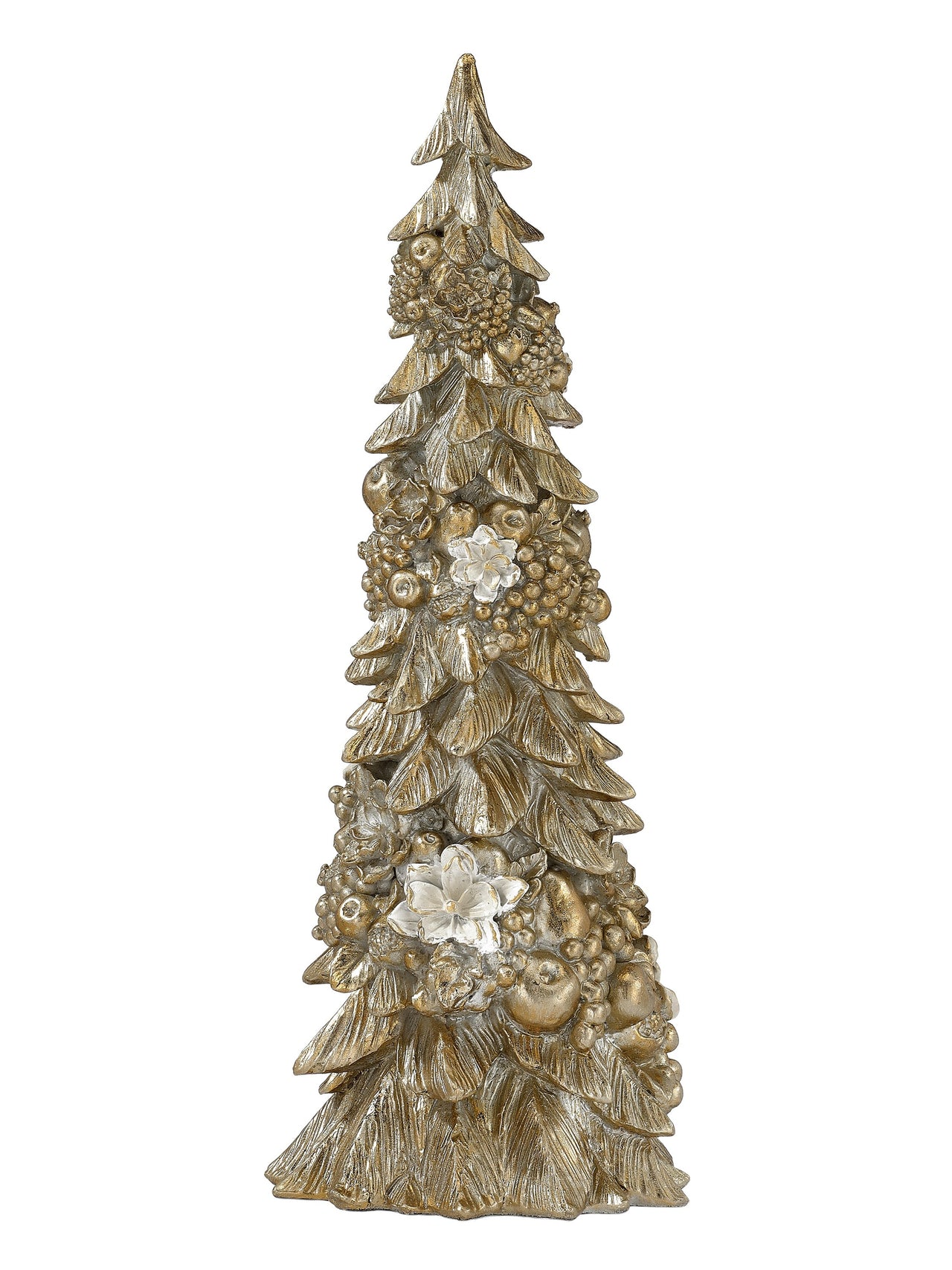 14" Resin Magnolia Tree