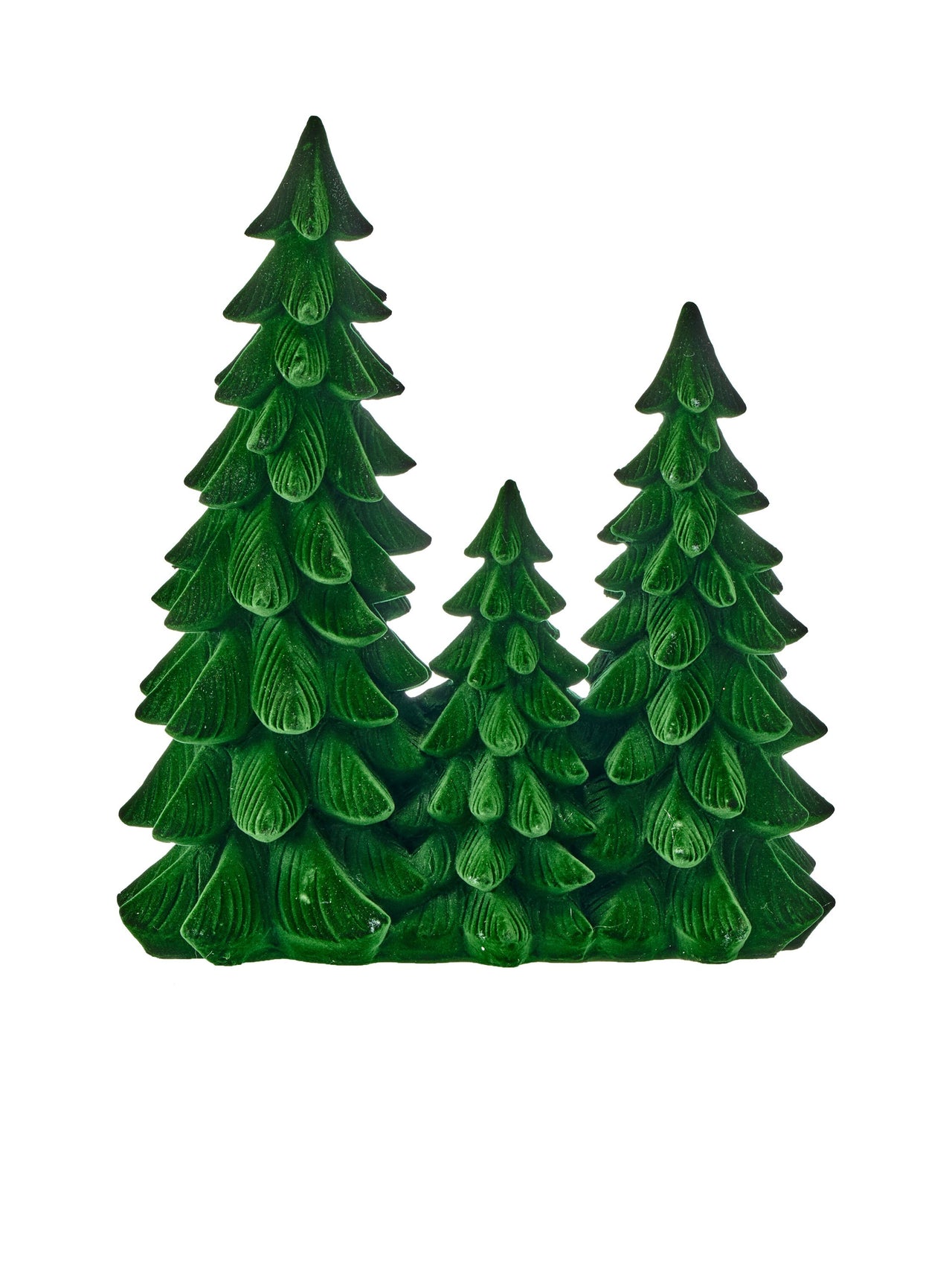14" Resin Triple Tree Grove