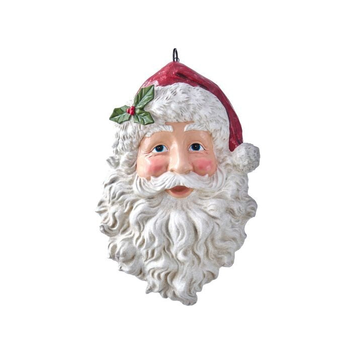 17" Resin Santa Wall Plaque