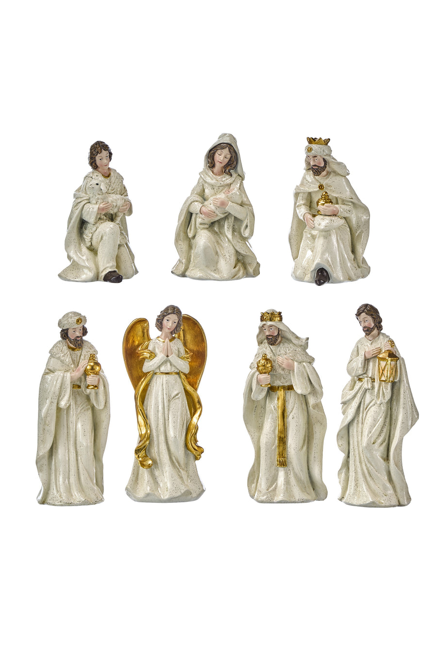 5.5-7.5" Resin Nativity Set/7
