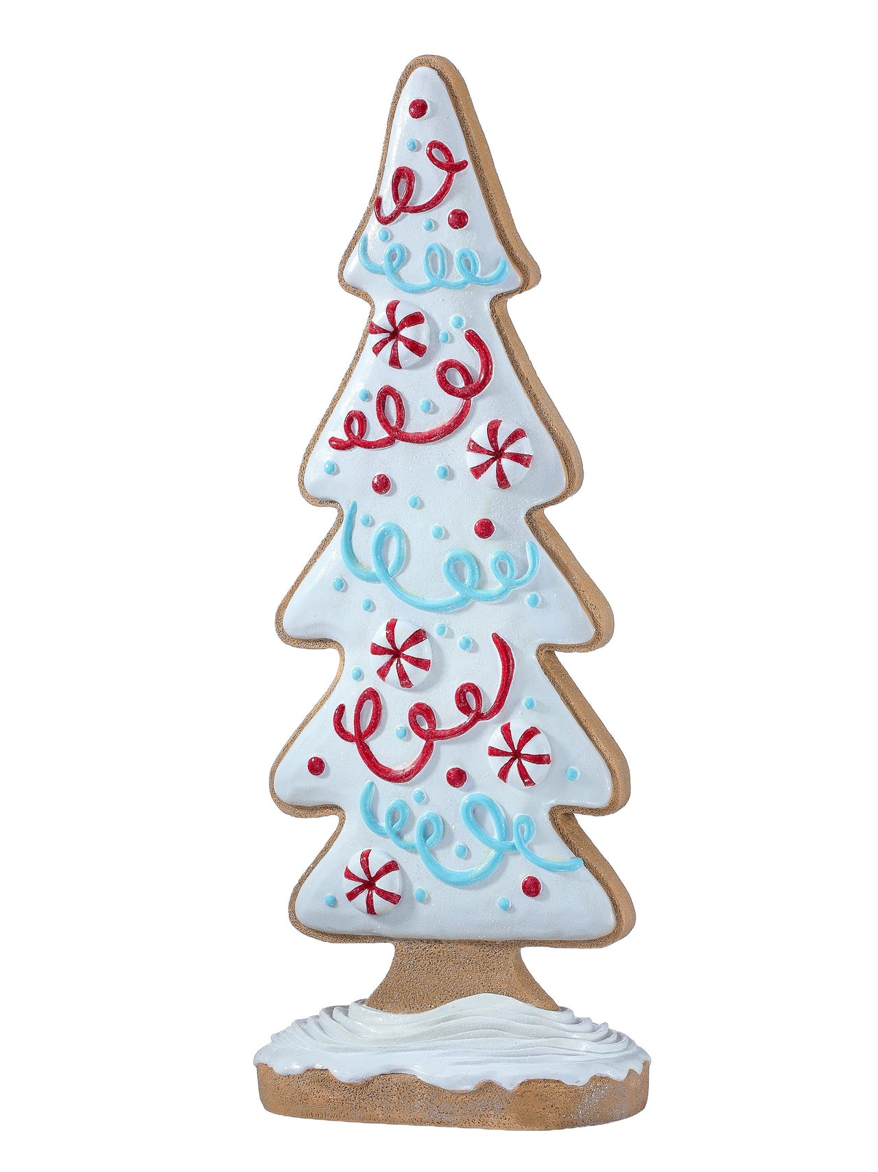 20.5" Rsn Candy Swirl Tree
