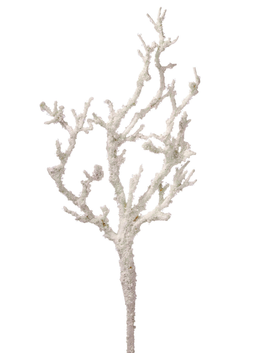 28" Iced Winter Branch