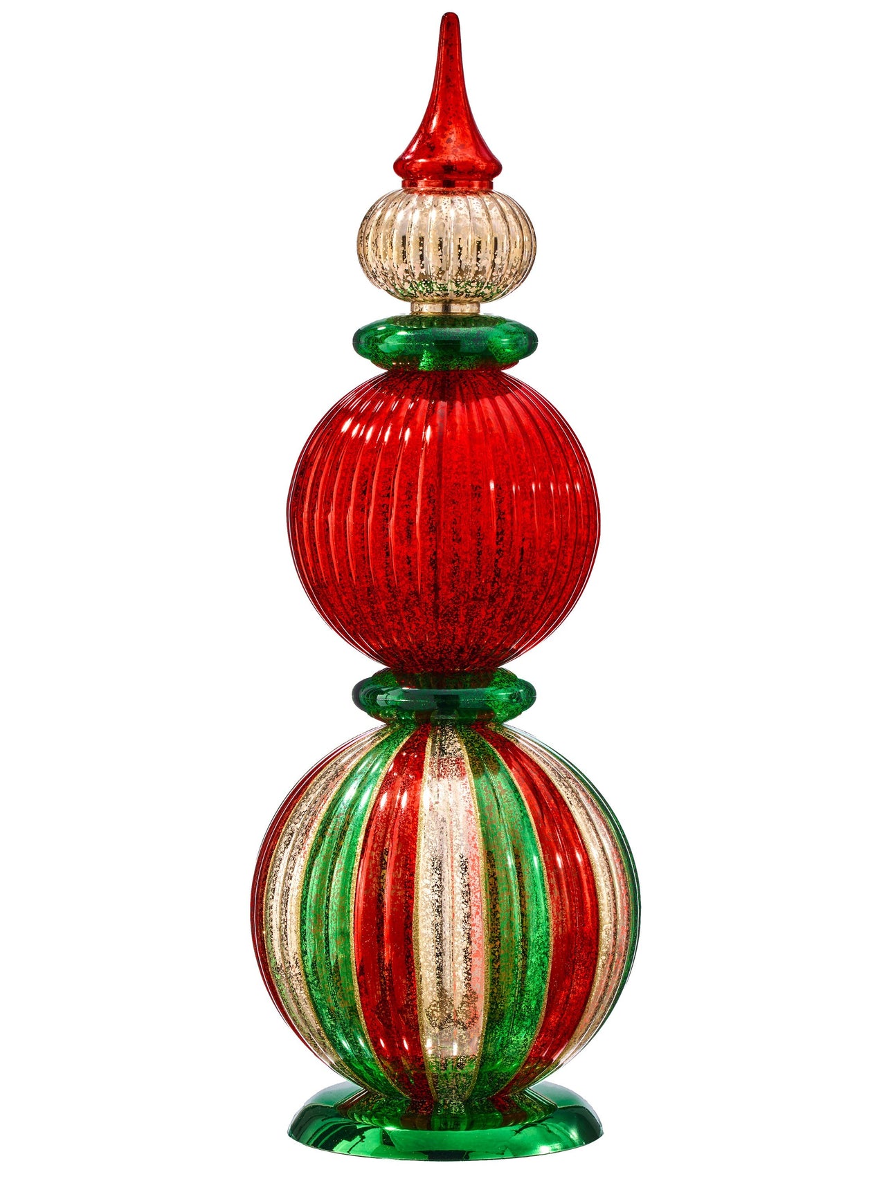 28" Vp Mercury Standing Stripe Finial