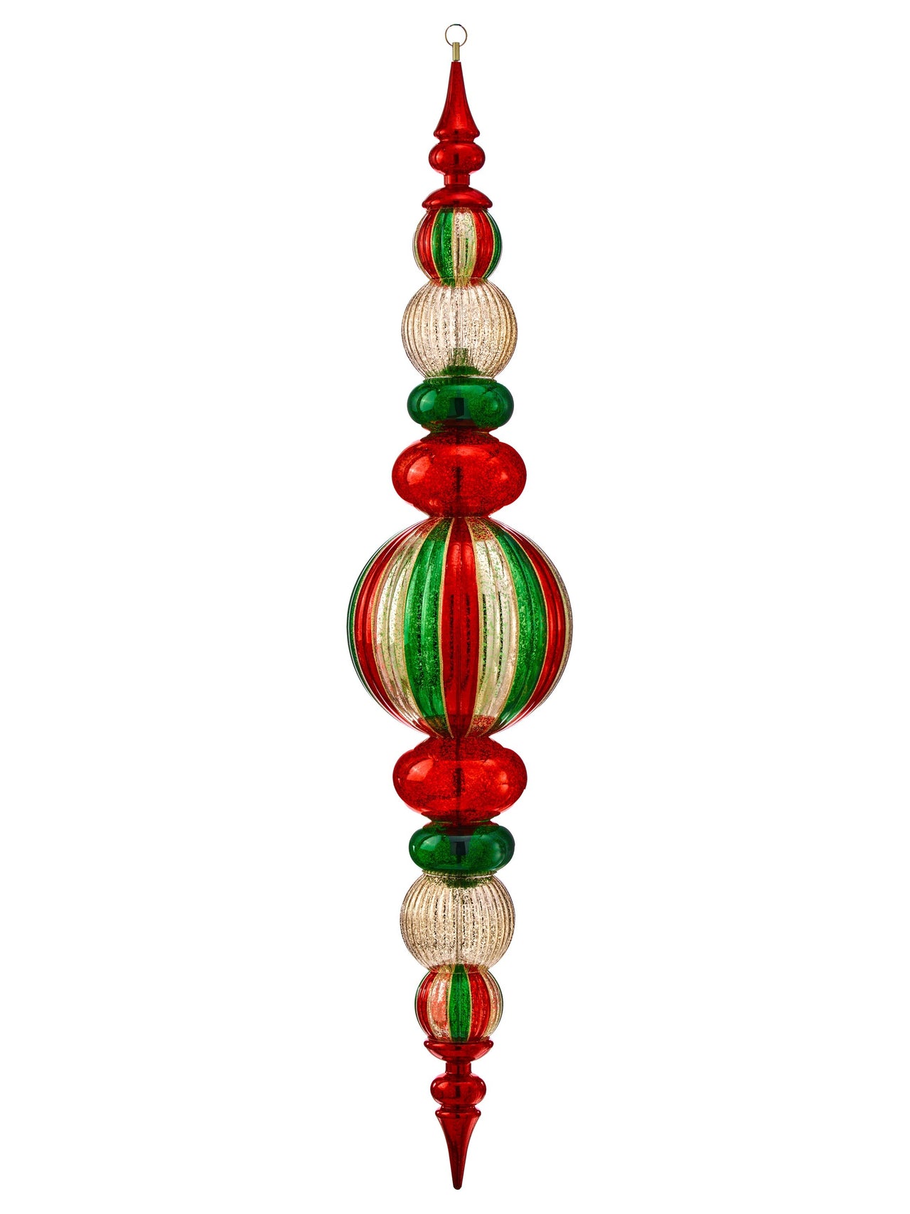 48" Vp Mercury Hanging Stripe Finial