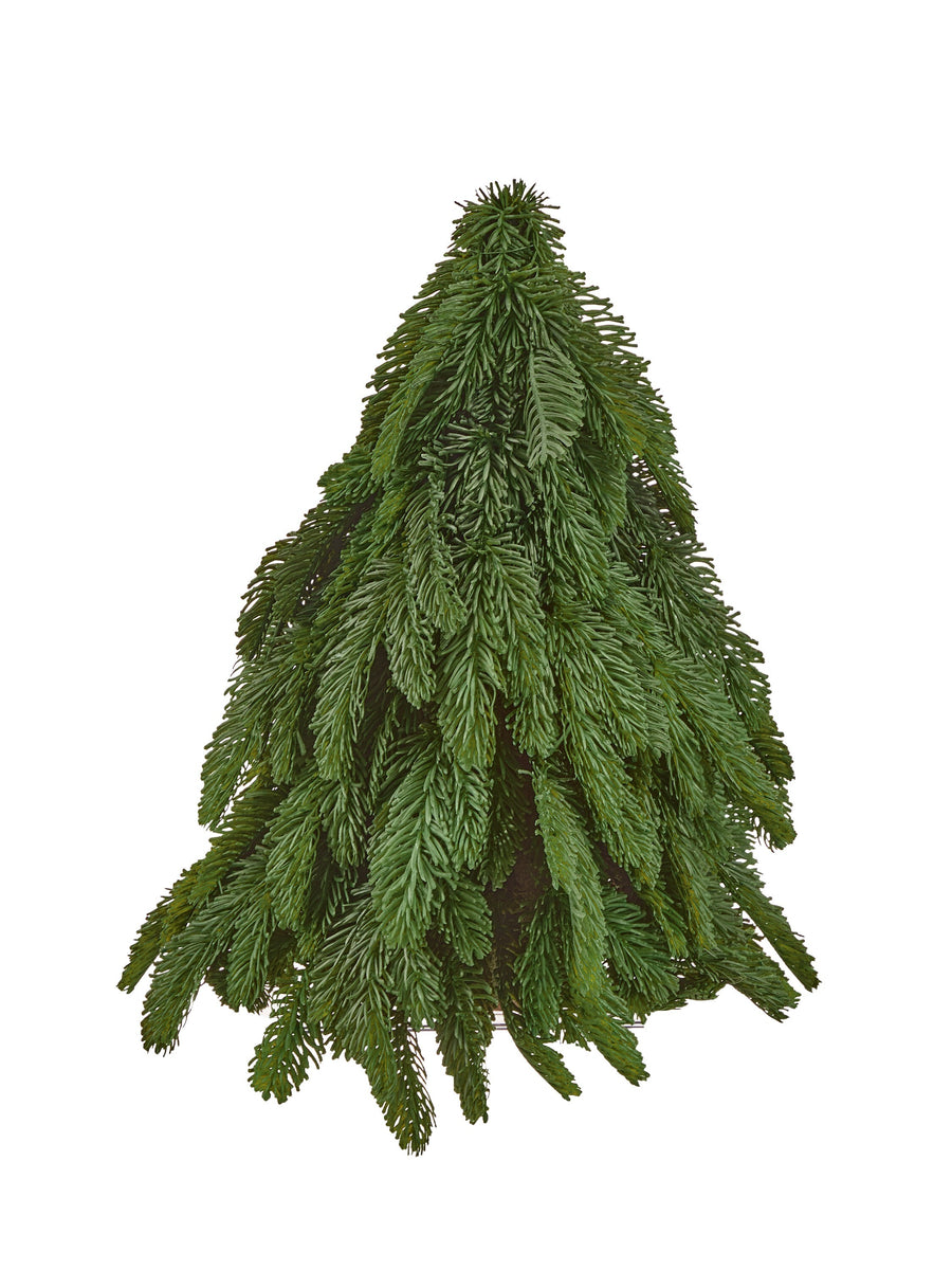 17" Real Touch Noble Fir Down Swept Tree