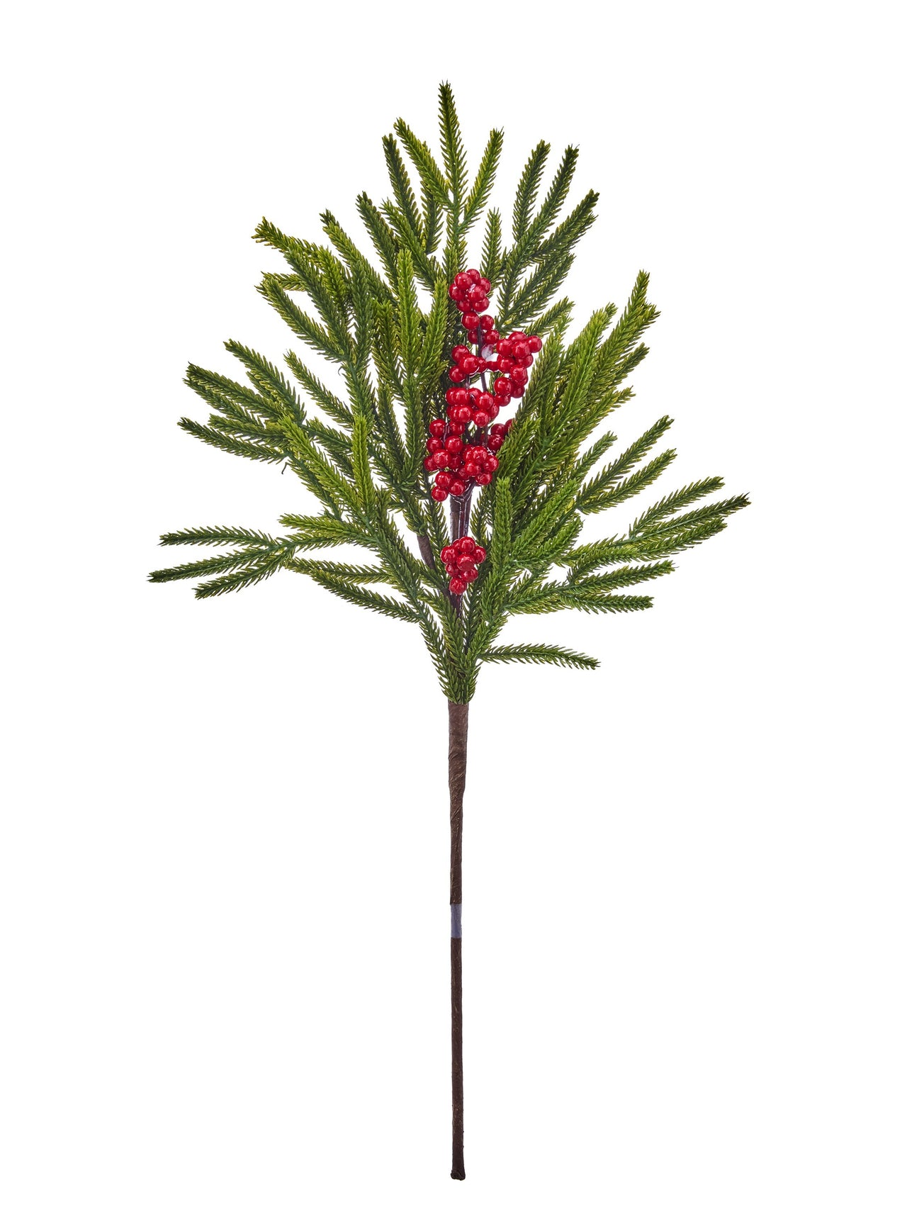 24" Real Touch Mini Norfolk Pine W/Bry Spray
