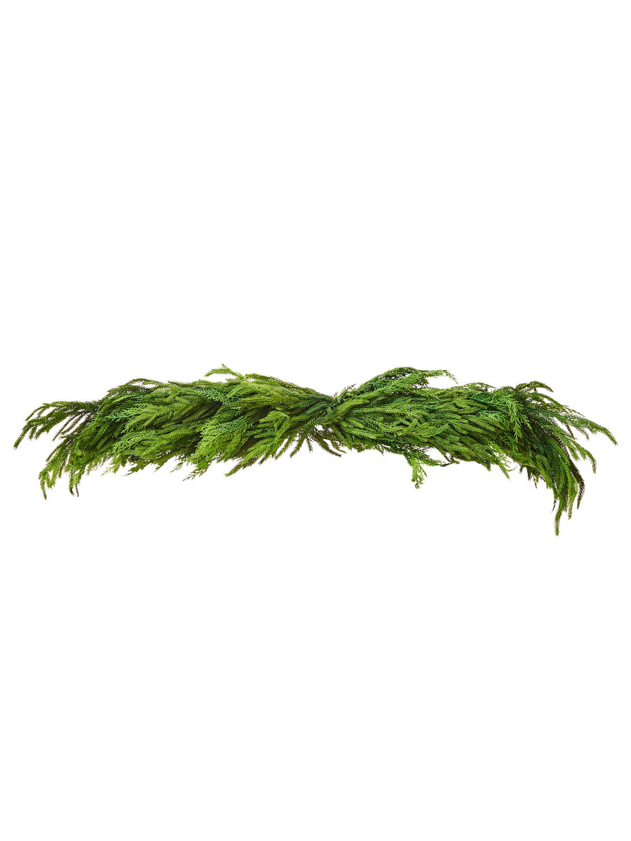 48" Real Touch Cedar/Norfolk Pine Swag