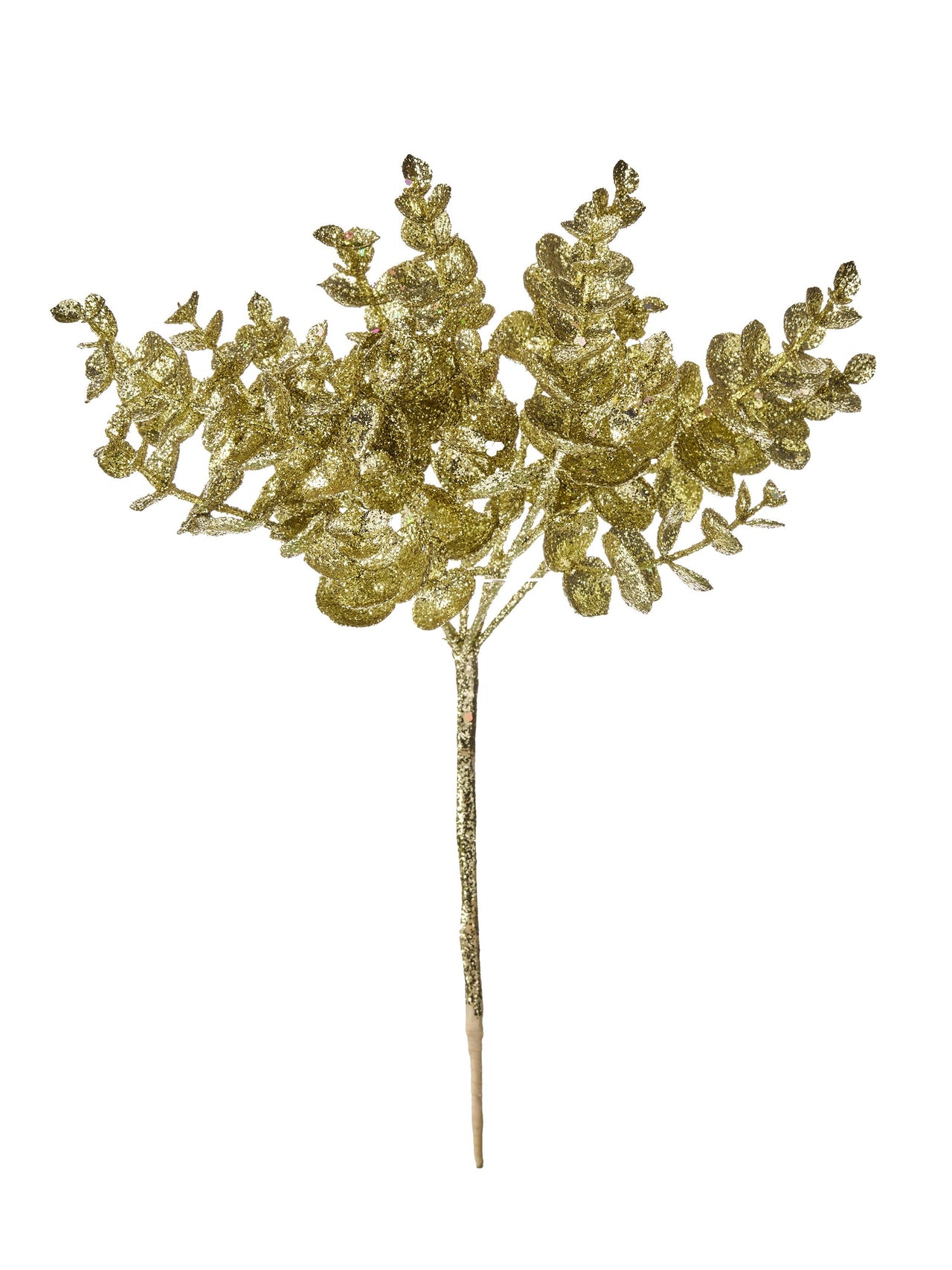 11" Glitter Mini Euclyptus Bush