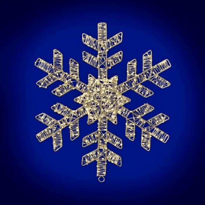 20" Micro Led Snowflake Outdoor Ul 462L