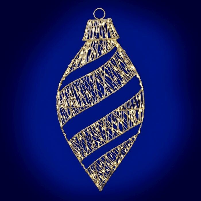 24" Micro Led Finial Ornament Outdoor Ul 360L
