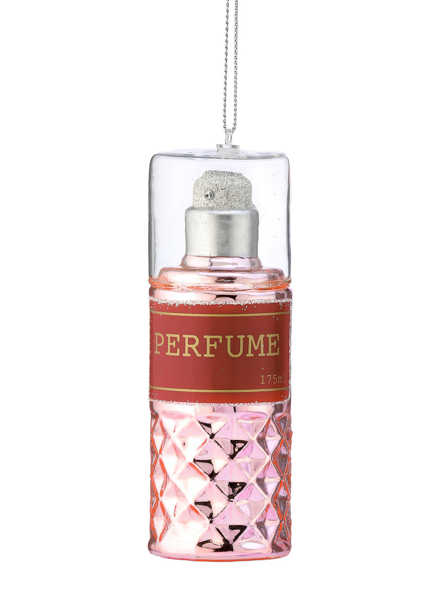 4.75" Glass Perfume Ornament