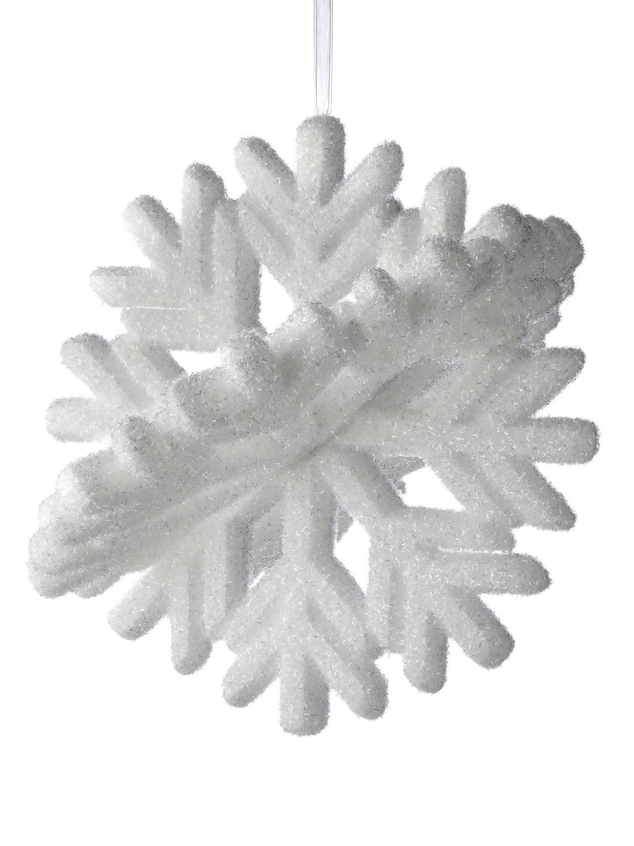 14.5" Styro Ice Snowflake Kd