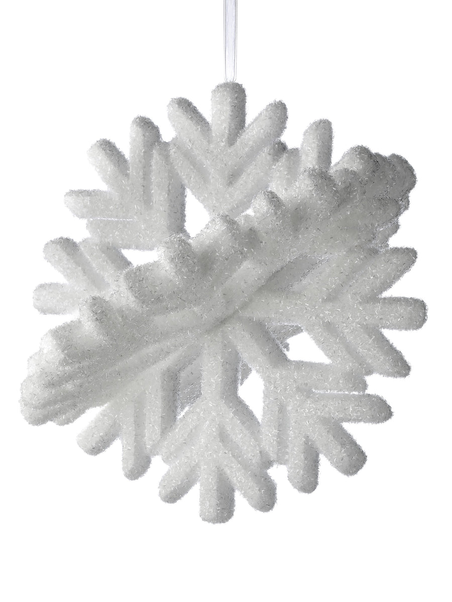 14.5" Styro Ice Snowflake Kd