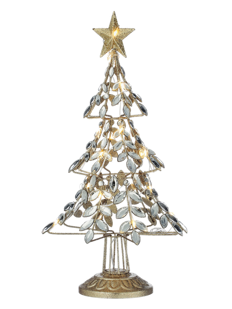 16" Jewel/Wire Tree