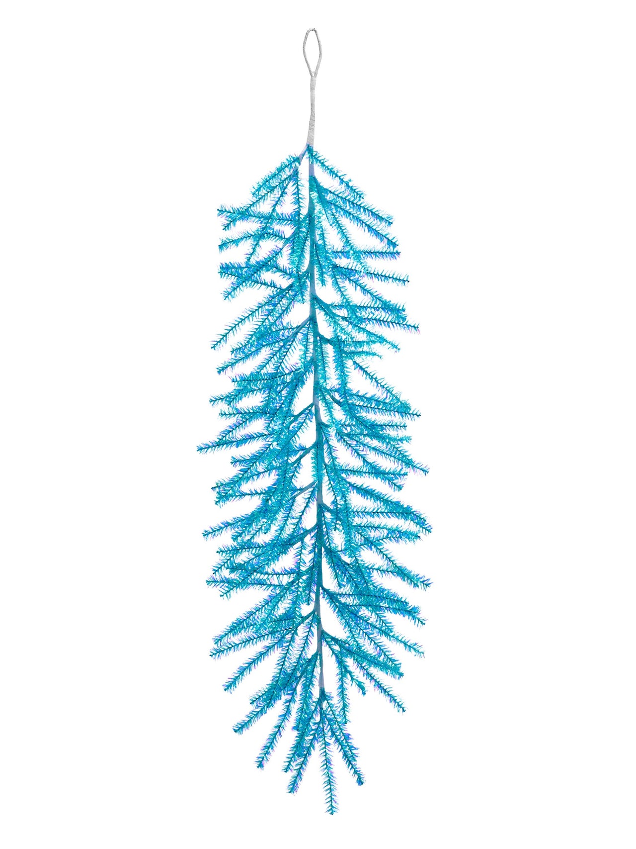 48"Irridescent Mini Tinsel Garland