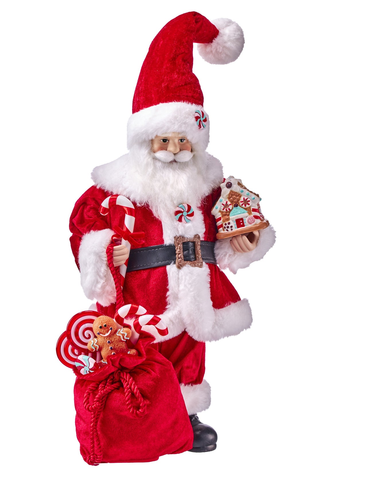 20" Peppermint Lane Santa