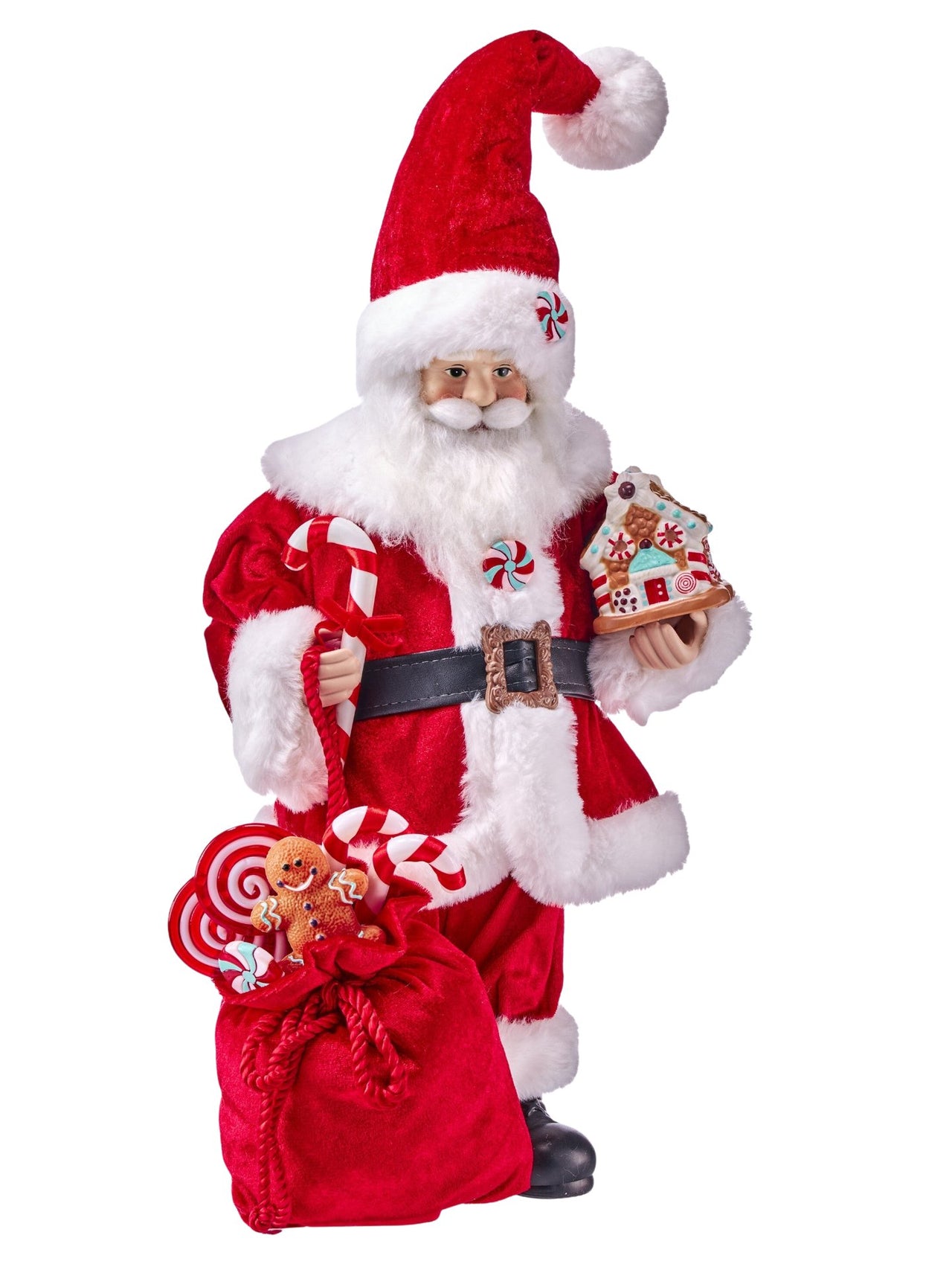 20" Peppermint Lane Santa