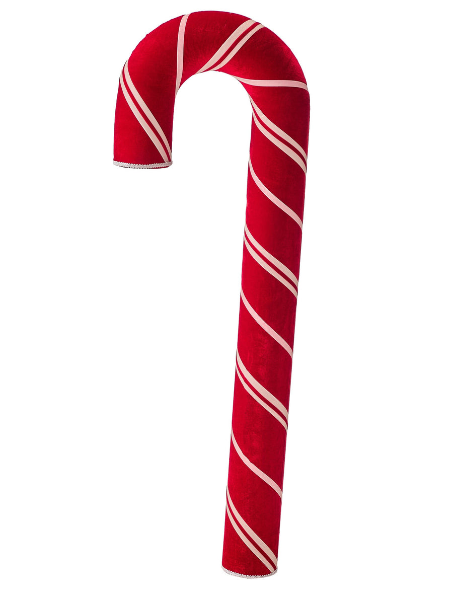 58" Velvet Candy Cane