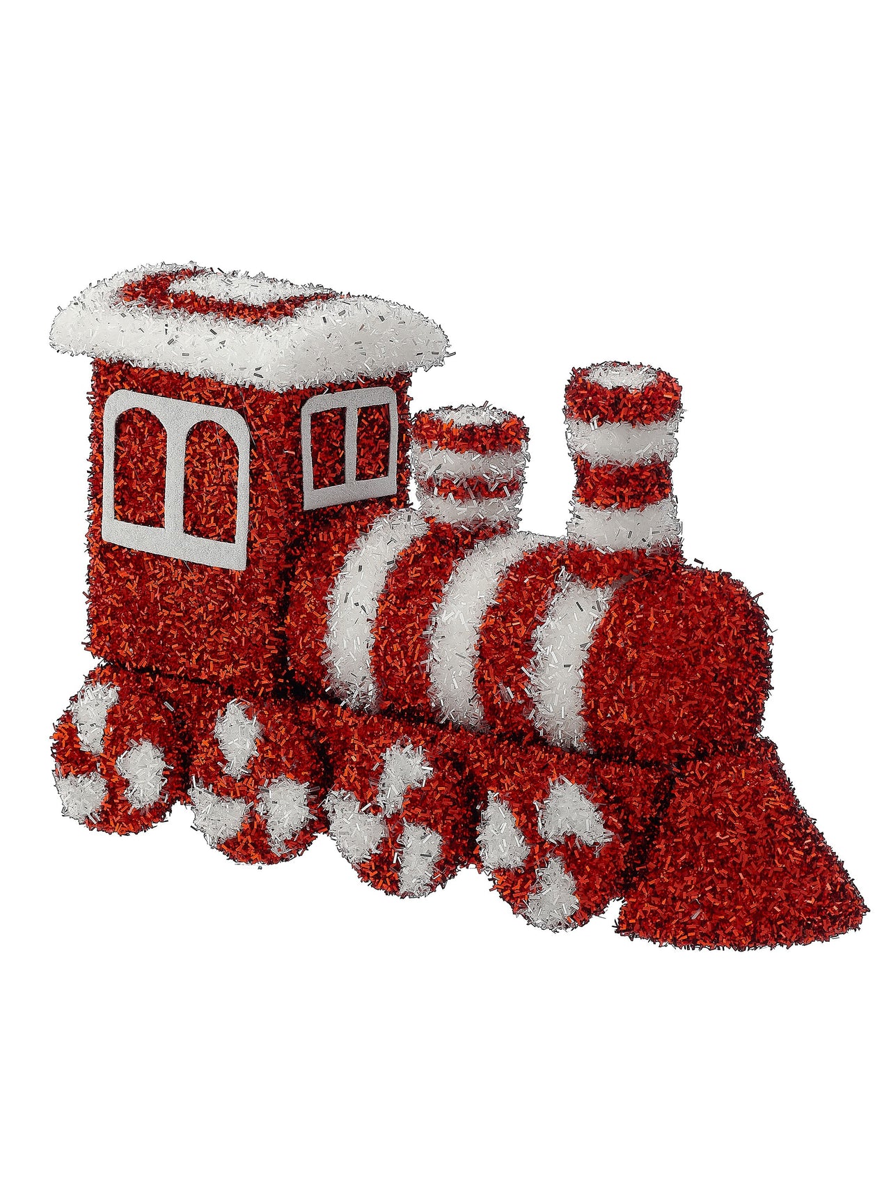 12.5"Tinsel Candy Cane Express
