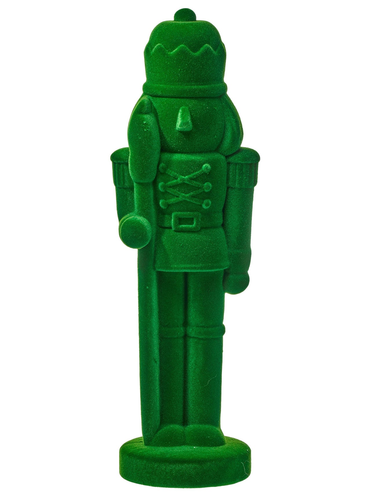 28.5" Styro Flocked Nutcracker