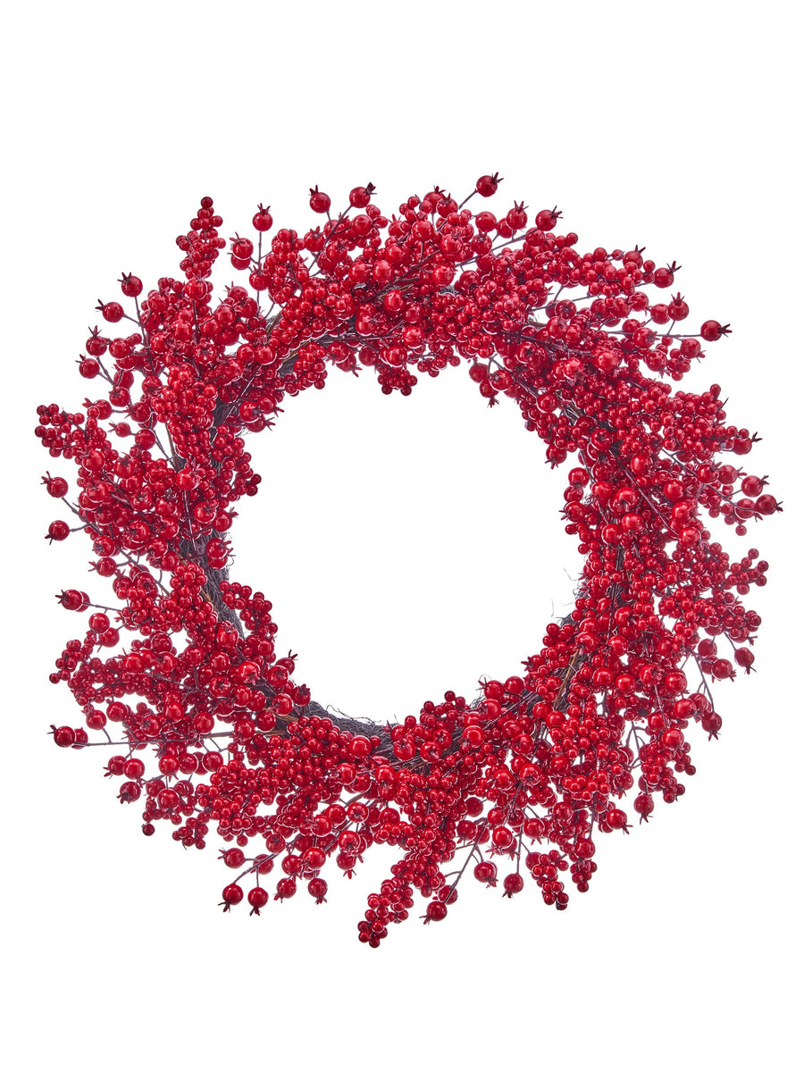 24" Wp Berry Wreath