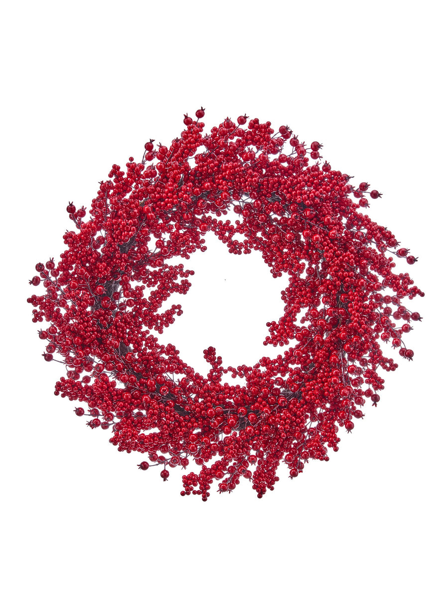 30" Wp Berry Wreath