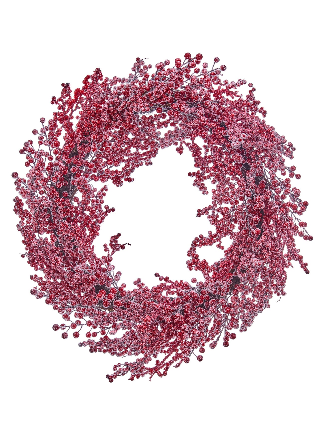 30" Wp Snowberry Wreath