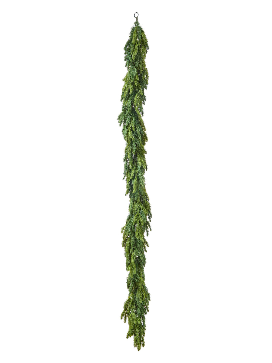 60" Uv N Touch Mini Noble Fir Garland