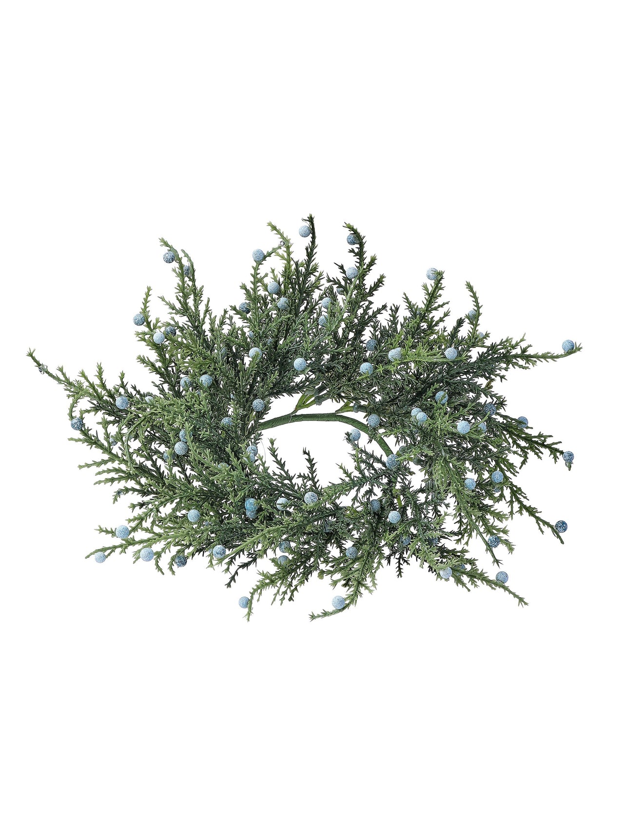 9" Juniper Berry Candle Ring 3.5"Id