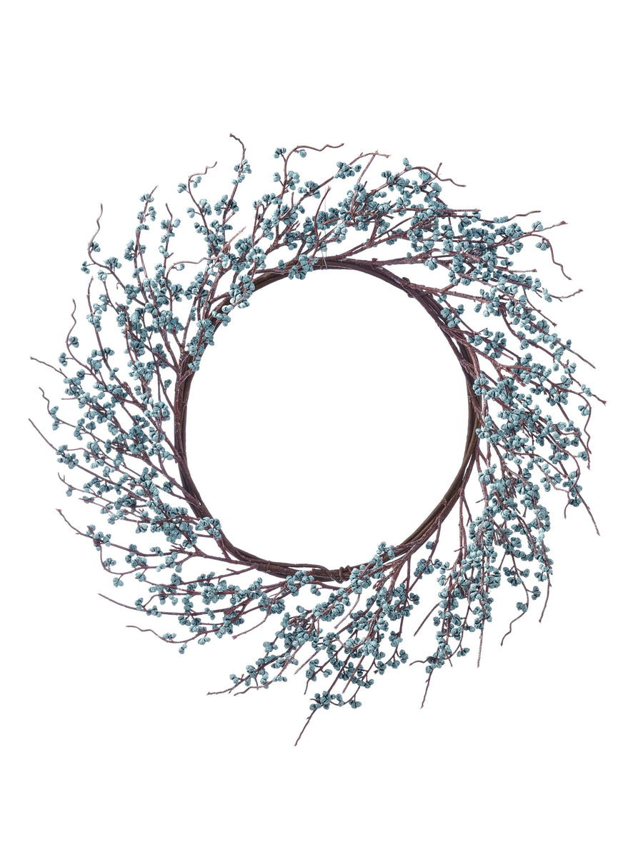 22" Wild Blueberry Wreath