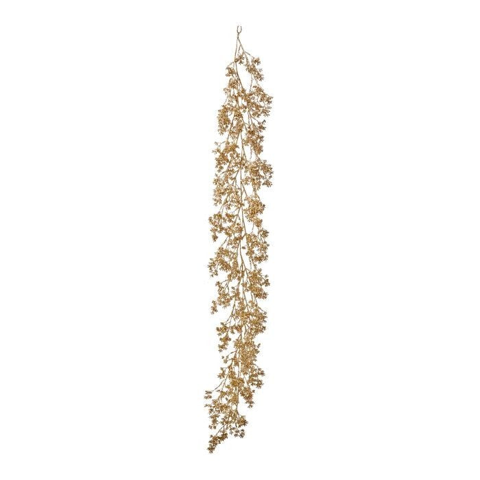 48" Metallic Marsh Berry Garland