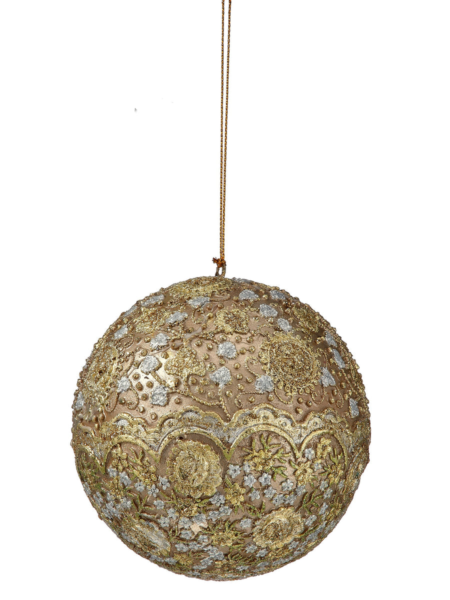 4" Resin Amara Starlite Ball Ornament