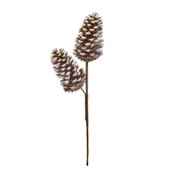 18" Plstc Iced Snow Cone Stem X2