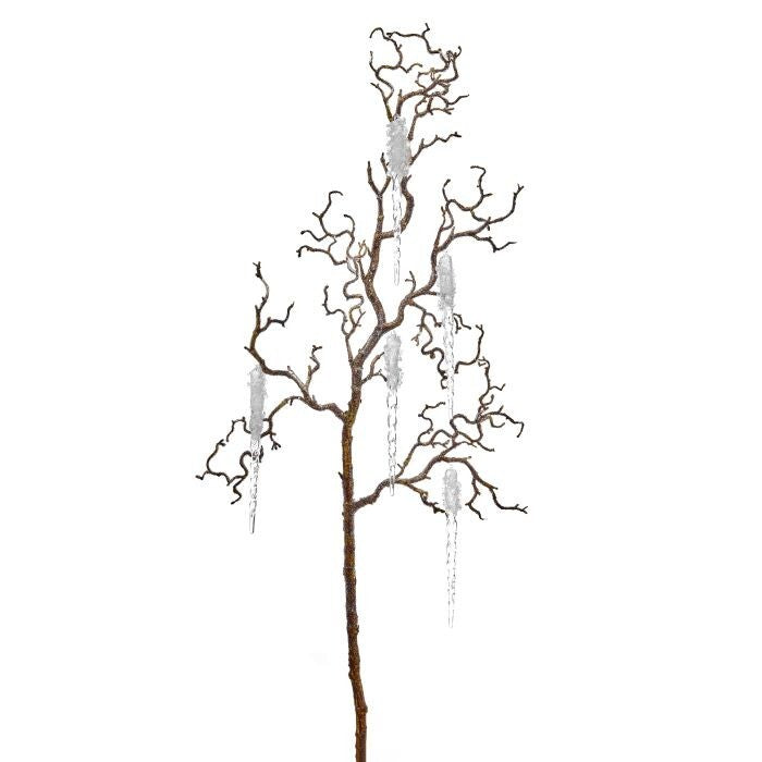 44" Acrylic Iced Icicle Branch