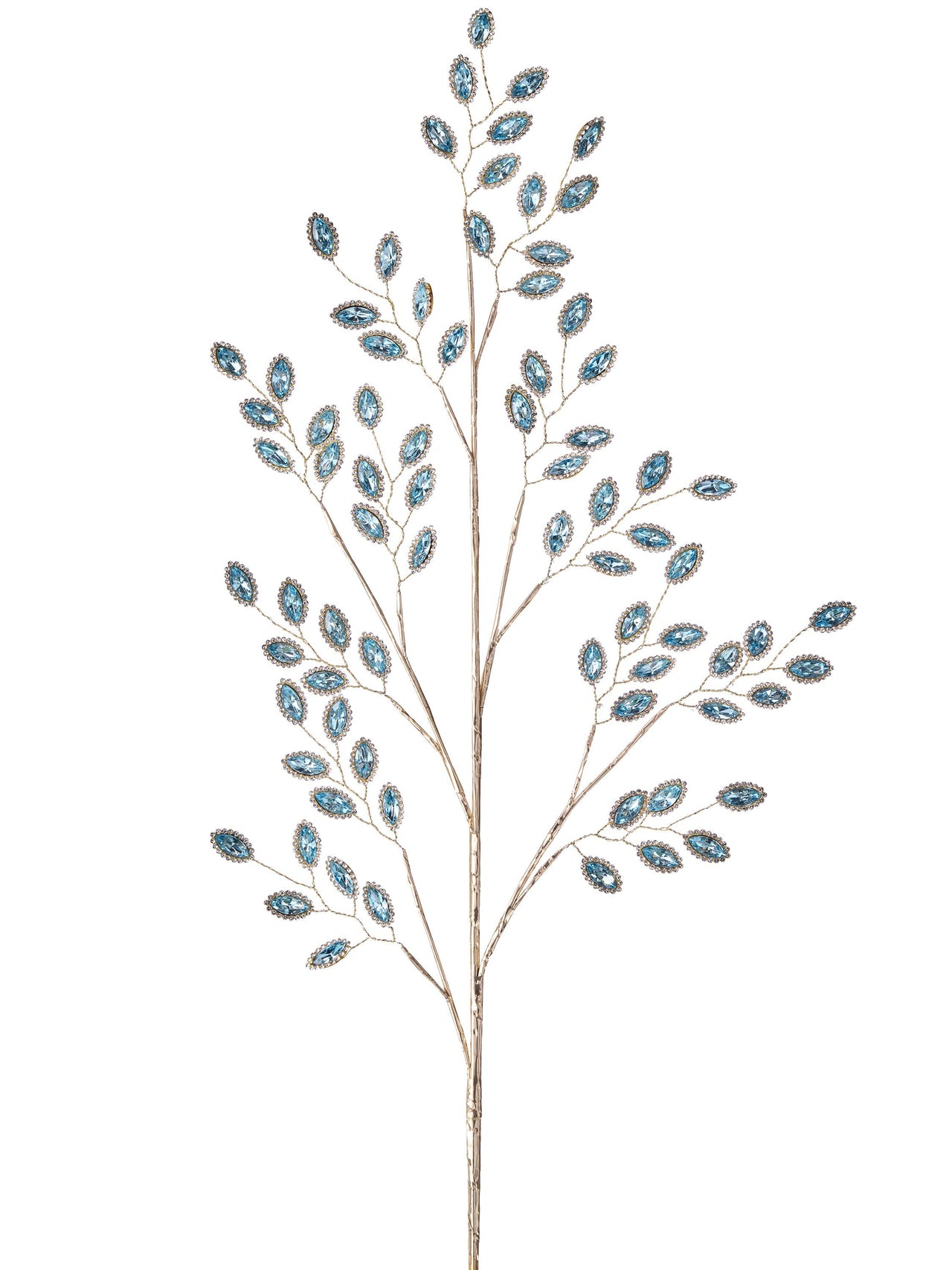 30" Jewel Leaf Spray