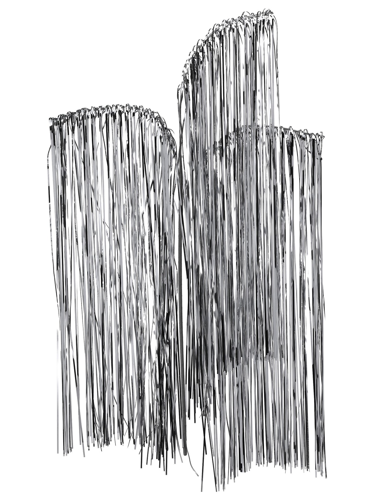 44" Metallic Rain Spray X3
