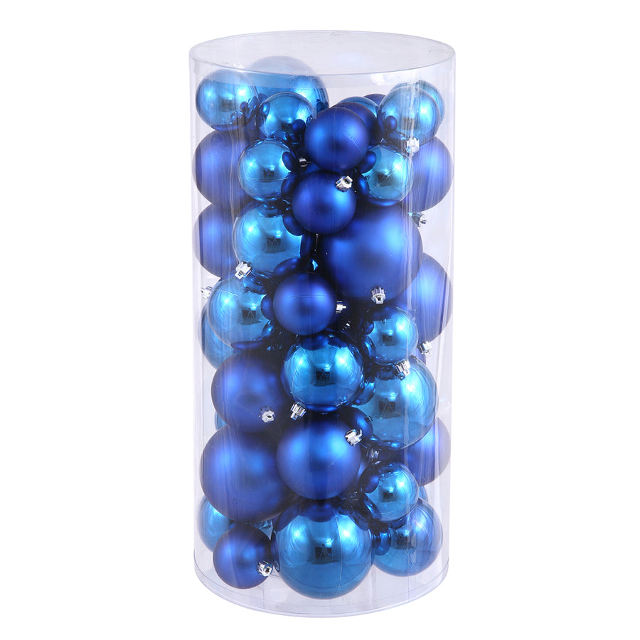 2.4" -3"-4" Blue Balls Shiny/Matte