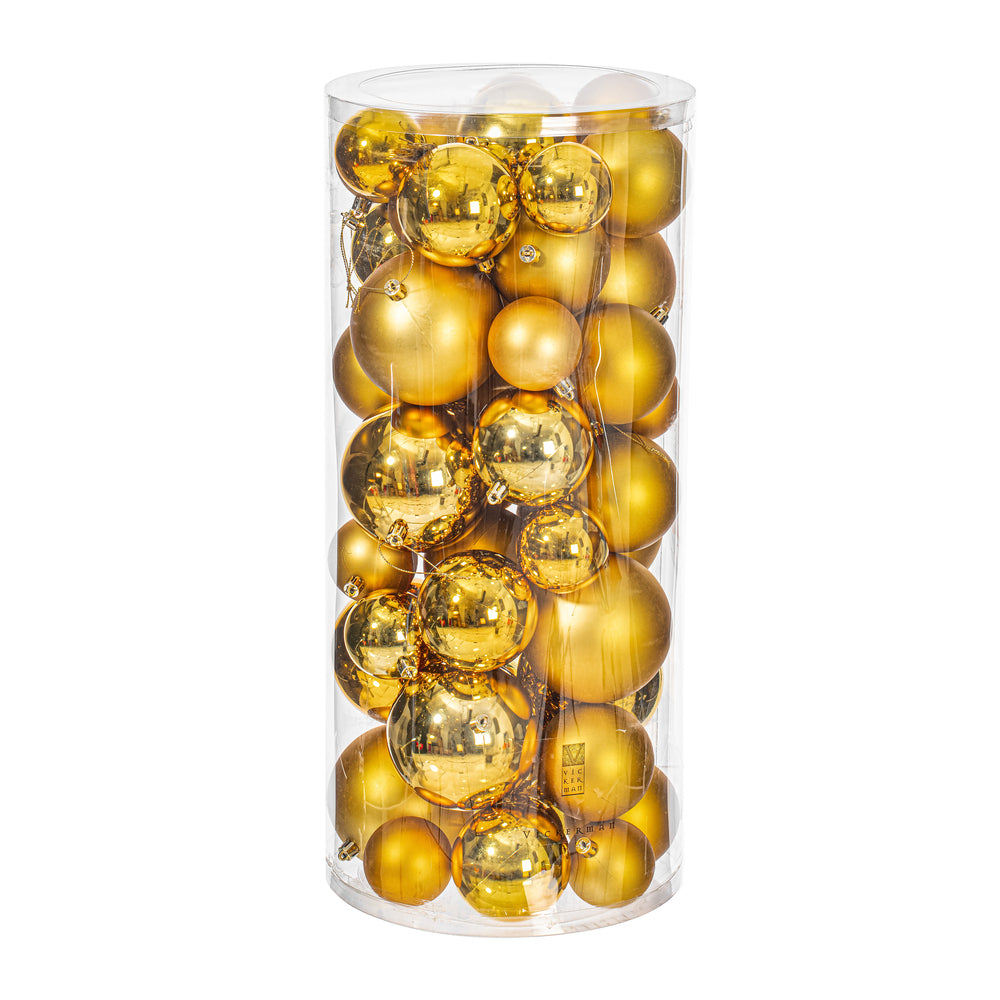 2.4" -3"-4" Gold Balls Shiny/Matte