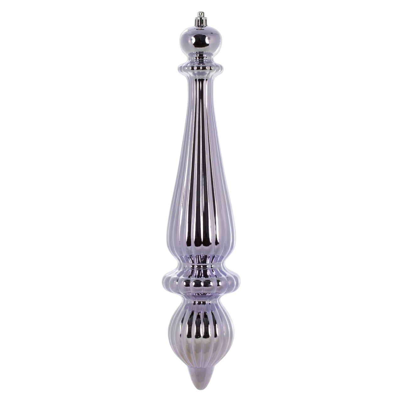 14" Lilac Shiny Finial Drop UV
